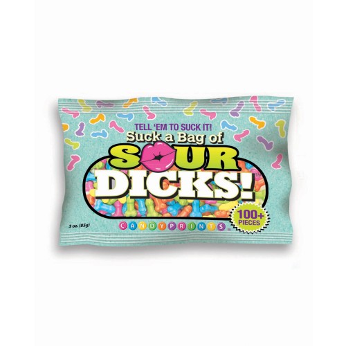 Sour Dicks Candy Bag for Fun Occasions