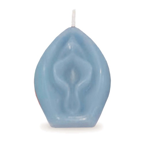 Eden's Vagina Candle Blue Vanilla