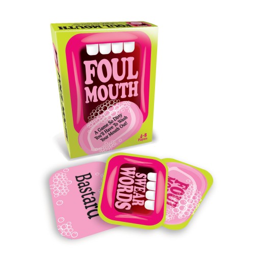 Juego de Cartas Divertido Foul Mouth