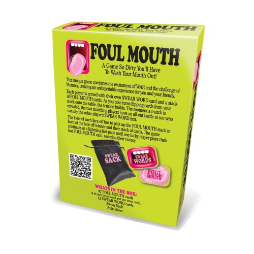 Juego de Cartas Divertido Foul Mouth