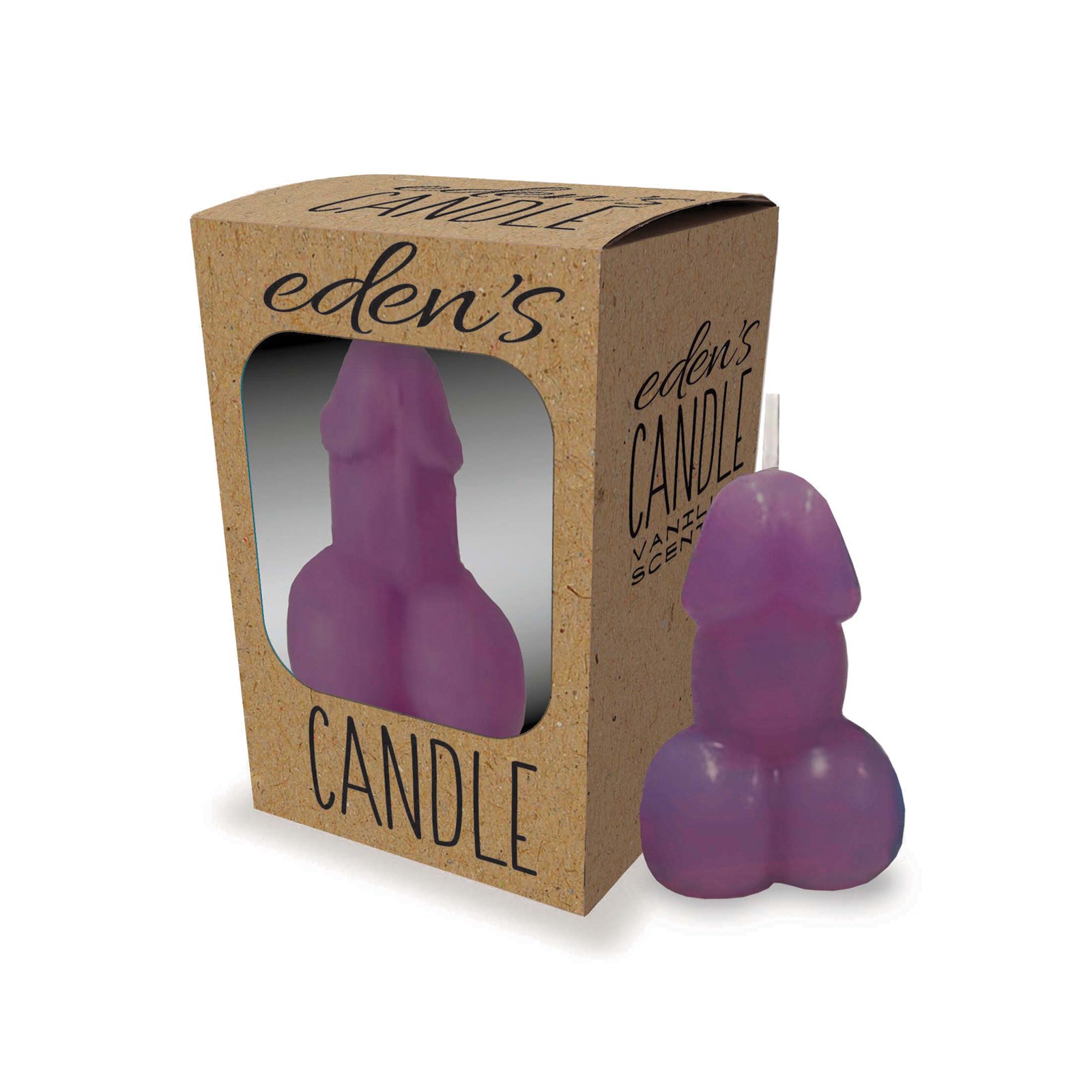 Eden's Penis Candle - Vanilla Scented Pleasure