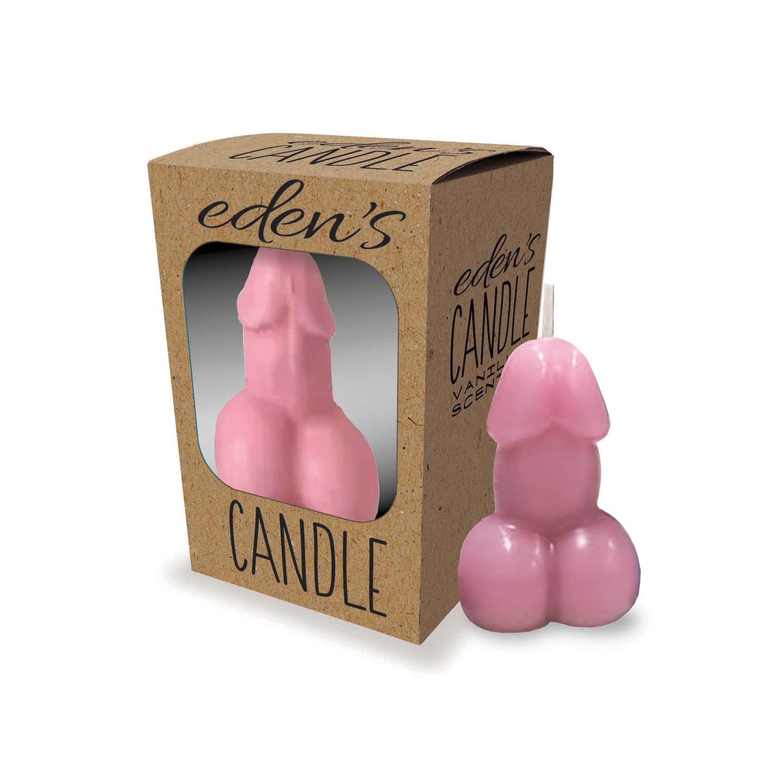 Eden's Penis Candle - Vanilla Rose