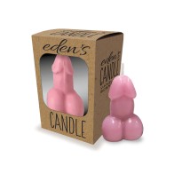 Eden's Penis Candle - Vanilla Rose