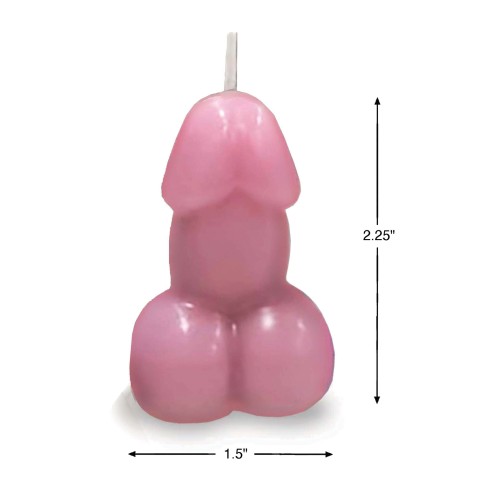 Eden's Penis Candle - Vanilla Rose