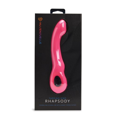 Vibrador Rhapsody Tapping Nu Sensuelle - Rosa Profundo