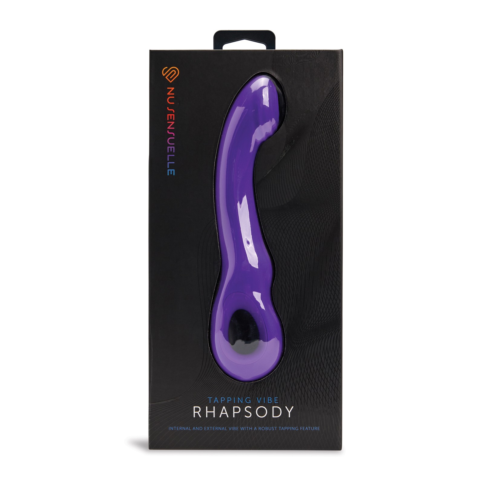 Vibrador Nu Sensuelle Rhapsody Tapping Púrpura Profundo