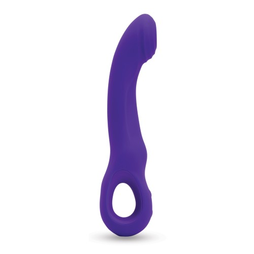 Vibrador Nu Sensuelle Rhapsody Tapping Púrpura Profundo