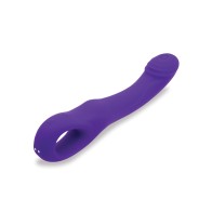 Vibrador Nu Sensuelle Rhapsody Tapping Púrpura Profundo