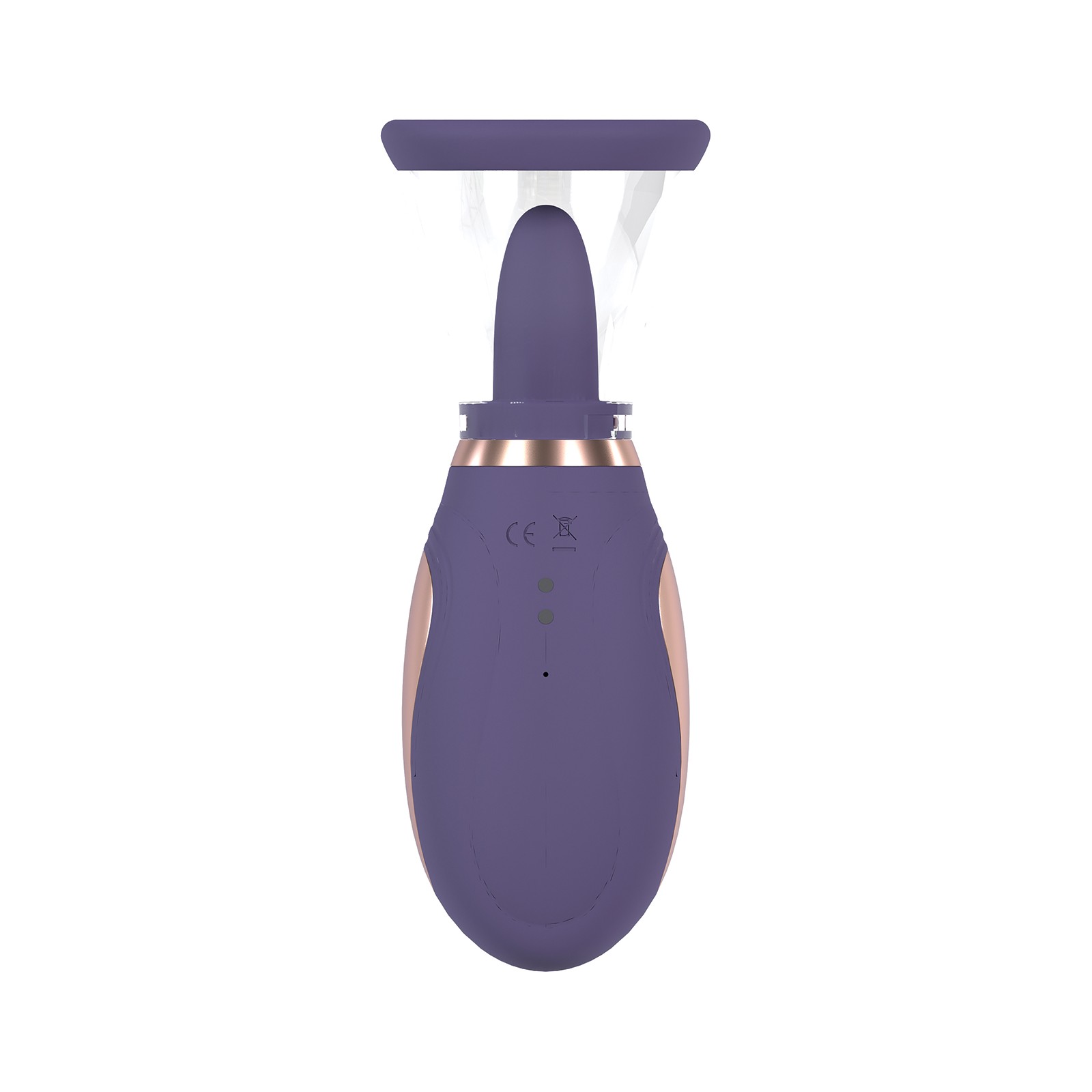 Shots Pumped Enhance Rechargeable Vulva and Breast Pump Purple