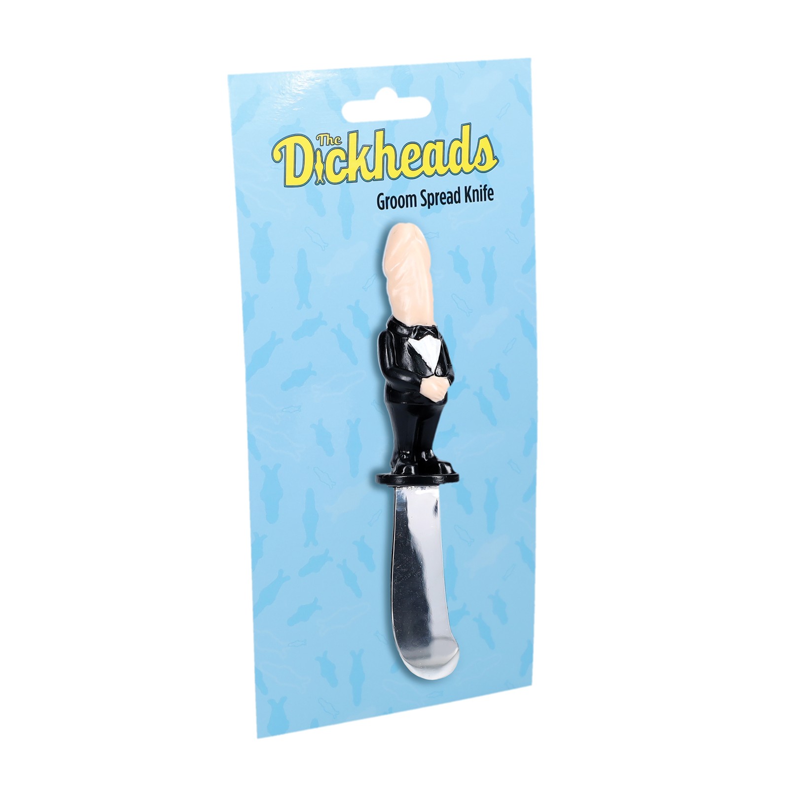 Humorous Dickheads Groom Spreader Knife for Parties