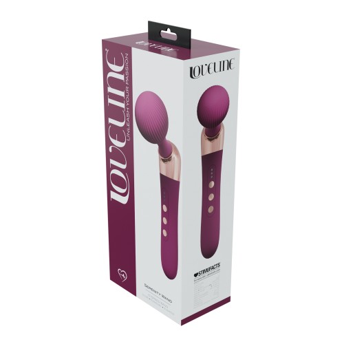 Serenity Wand Massager Burgundy - Shots Loveline