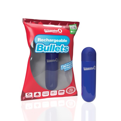 Screaming O Blue Rechargeable Bullet