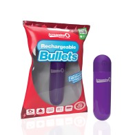 Screaming O Rechargeable Bullet Vibrator - Purple