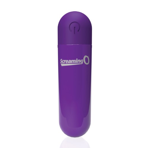 Screaming O Rechargeable Bullet Vibrator - Purple