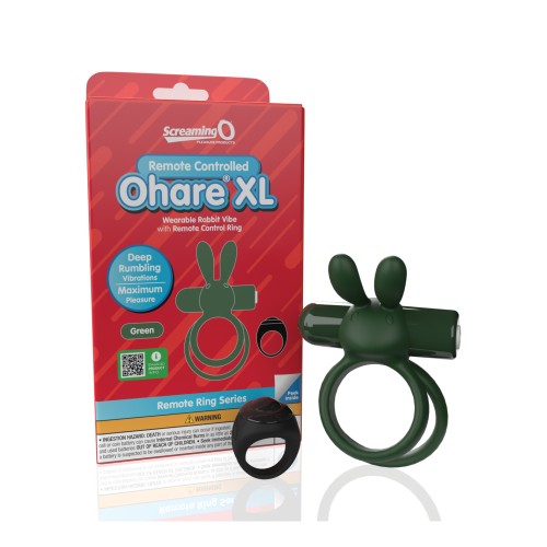 Screaming O Ohare XL Remote Controlled Vibrating Ring for Shared Pleasure