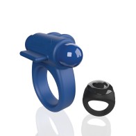 Screaming O Remote Controlled Vibrating Ring - Blue