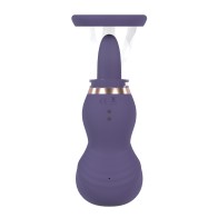 Rechargeable Vulva & Breast Pump - Purple