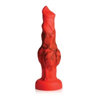 Large Red Fire Hound Dildo - Creature Cocks