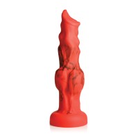 Large Red Fire Hound Dildo - Creature Cocks