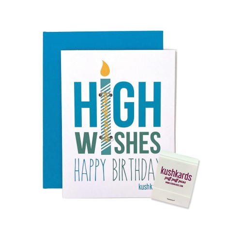 High Wishes Birthday Card - Fun and Quirky