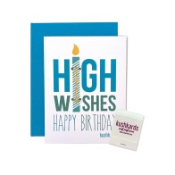 High Wishes Birthday Card - Fun and Quirky