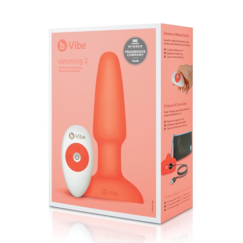 b-Vibe Rimming Plug 2 for Ultimate Anal Pleasure