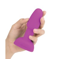 b-Vibe Petite Rimming Plug Fuchsia Vibrator