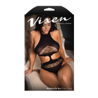 Vixen Nothing On You Seamless Teddy Black O/S