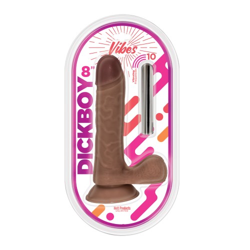 Dick Boy Chocolate Lovers 8 Inch Vibe Bullet