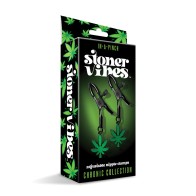 Stoner Vibes Adjustable Nipple Clamps for Unique Sensation