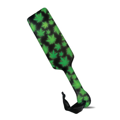 Stoner Vibes Glow in the Dark Paddle - Green