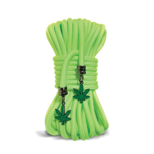 Stoner Vibes Glow in the Dark Rope - Green