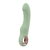 Gwen G-Spot Vibrator with Removable Bullet - Green