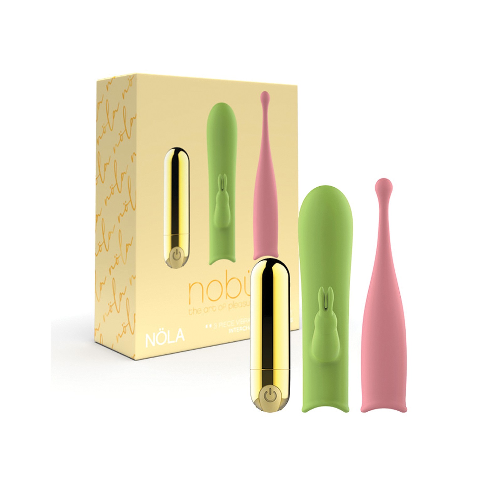 Nobu Nola Interchangeable Bullet Set - 3 Pieces