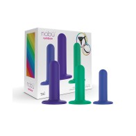 Nobu Tai Silicone Dildo Set with Strap On