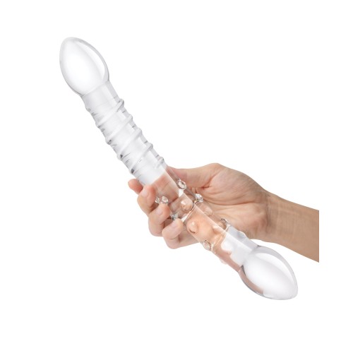 Glas 12 Inch Double Trouble Glass Dildo