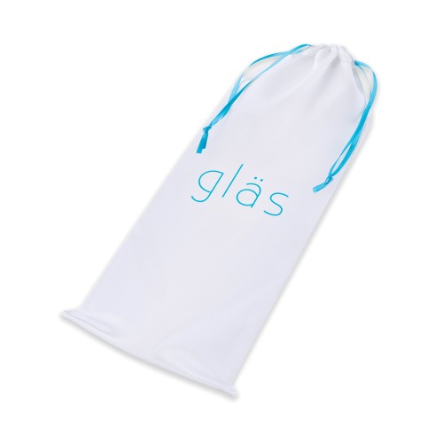 Glas 6" Dildo with Veins & Flat Base