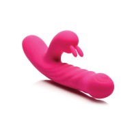 Conejito Vibrador y Golpeador 10X - Rosa