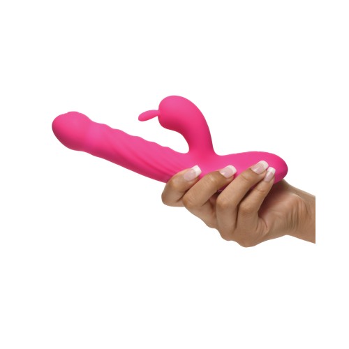 Conejito Vibrador y Golpeador 10X - Rosa