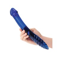 Dildo de Vidrio Doble Cara G-Spot P-Spot