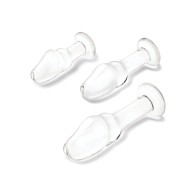 Glas Helmet Head Glass Anal Training Kit Set of 3