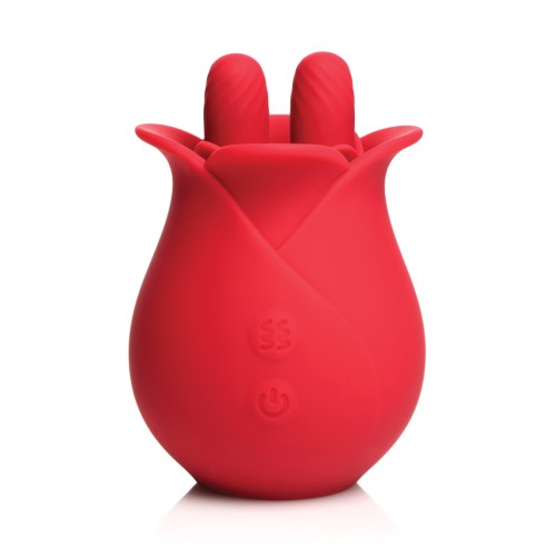 Bloomgasm The Rose Fondle 10X Clit Stimulator Red