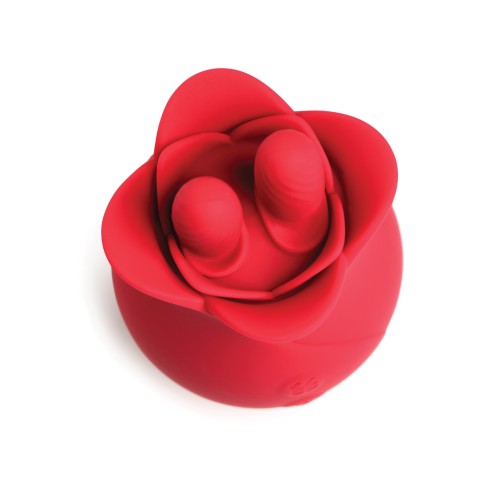 Bloomgasm The Rose Fondle 10X Clit Stimulator Red