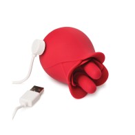 Bloomgasm The Rose Fondle 10X Clit Stimulator Red