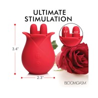 Bloomgasm The Rose Fondle 10X Clit Stimulator Red