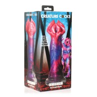 Creature Cocks Demogorgon Silicone Dildo - Multi Color Fantasy