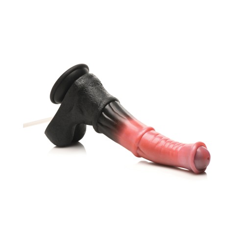 Creature Cocks Centaur Explosion Dildo - Black/Peach