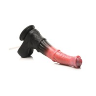 Creature Cocks Centaur Explosion Dildo - Black/Peach