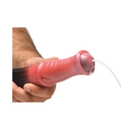 Creature Cocks Centaur Explosion Dildo - Black/Peach