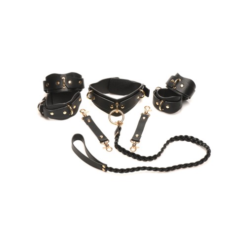 Bedroom Bliss Lover's Restraint Set in Black